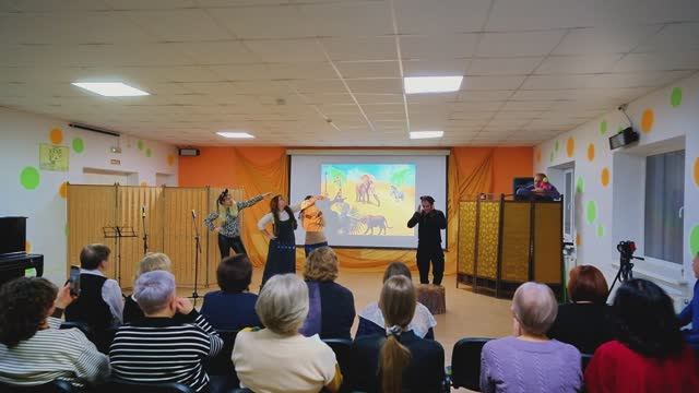 «Жираф большой — ему видней…» Владимир Высоцкий. Сценка.(версия в 2к)