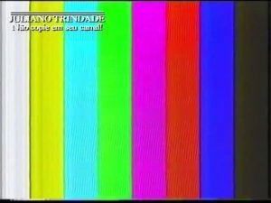 Rede Globo São Paulo saindo do ar em 27/03/1995