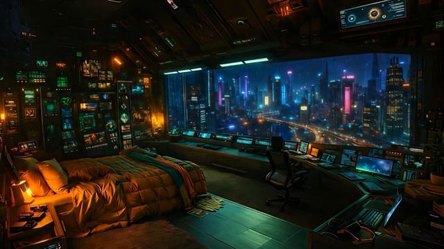 Hacker Tokyo Beats Dark Coding Music