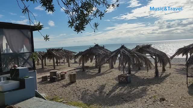 Край, где распускается мимоза, день 8 /Гуляем по набережной Нового Афона смотреть онлайн