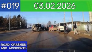 ДТП. Подборка на видеорегистратор за 03.02.2026 Февраль 2026