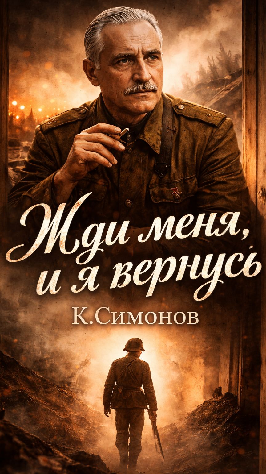 Константин Симонов — Жди меня (Стих о любви) ❤️ #ждименя #симонов #стихи #стихиовойне #пожелание