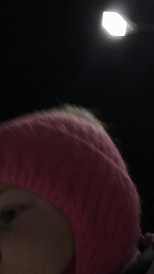 наша вечерняя прогулка с конём