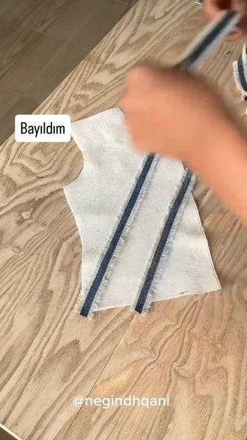 ❄️ Используем старые джинсы для декора 👖