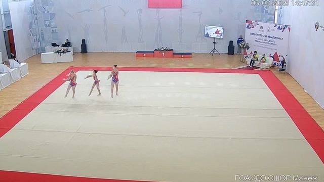 Акробатика СЗФО 2026 ||Козырева, Шульга, Маслова|| Тройка: 12-18 | Санкт-Петербург — 2 упр. Акробатика СЗФО 2026 ||Козырева, Шульга, Маслова|| Тройка: 12-18 | Санкт-Петербург — 2 упр.