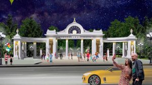 Фонтан из башкирского гранита, кедровая роща и парадный вход: парк Ленина в Уфе готов на 50%