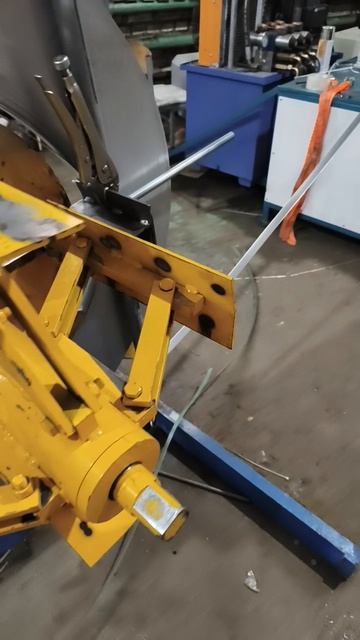 Разматыватель механический в составе линии гибочного станка смотреть онлайн