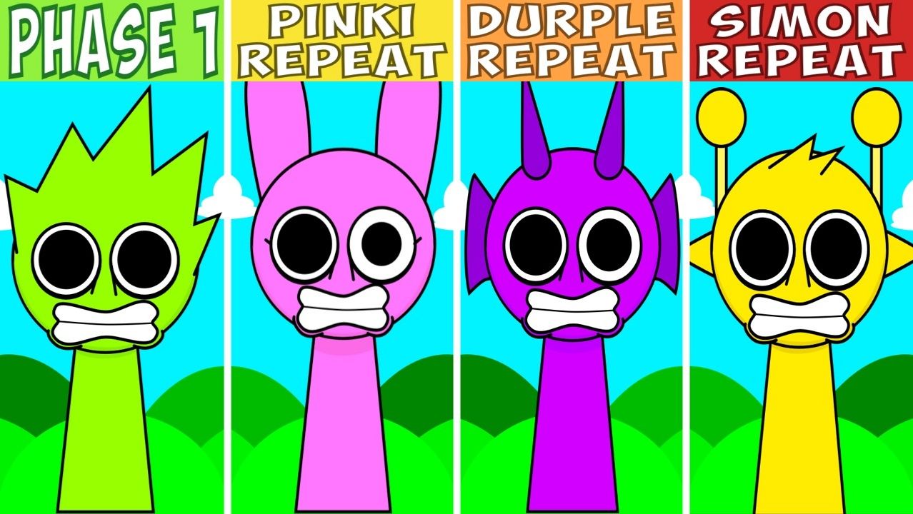 INCRDIBOX SPRUNKI: PINKI, DURPLE, SIMON 🔁 ПОВТОР ПОСЛЕ ФАЗЫ 1! 💖💜👨🎤 смотреть онлайн