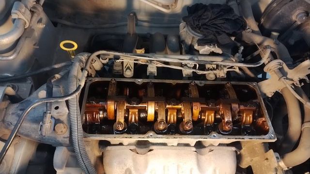 Рено Логан Renault Logan 8кл регулировка клапанов быстро просто