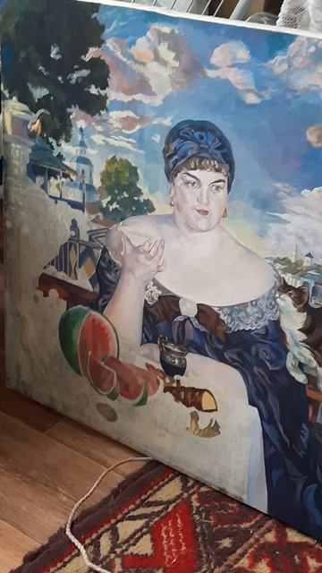 Купчиха и кошка