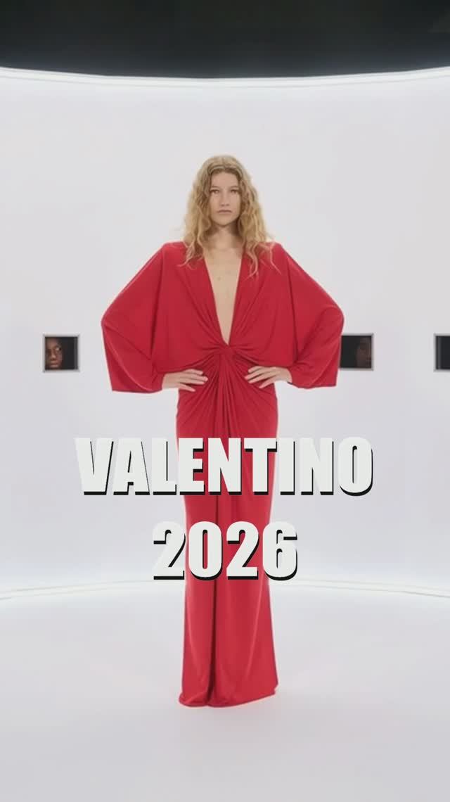 ❤️ VALENTINO коллекция Spring Summer 2026 Haute Couture на Неделе высокой моды