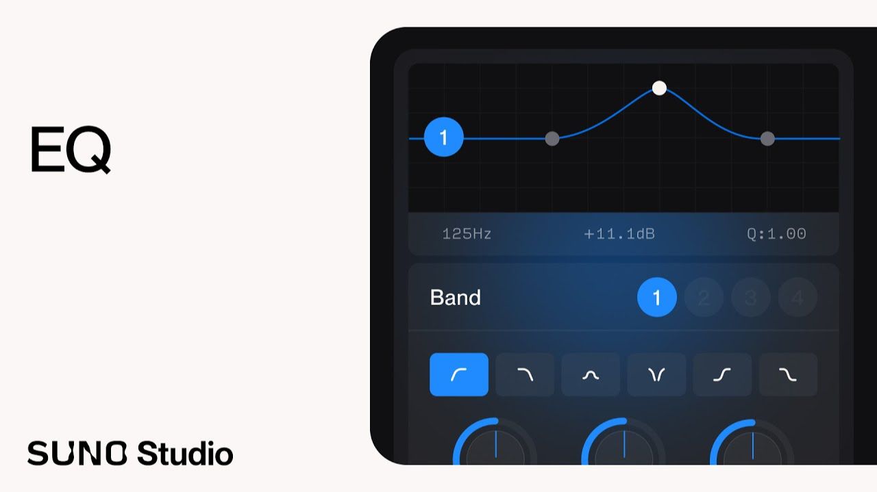 Suno Studio Fundamentals: Mastering Track EQ Feature