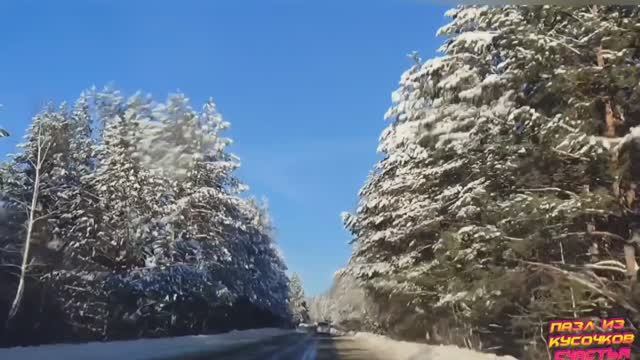 Поездка на дачу после снегопадов. смотреть онлайн