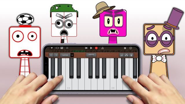 Я ВОССОЗДАЛ УЖАС Numberblocks! Sprunki OC Фаза 2 в GarageBand | Слушайте саундтрек РЕАКЦИЯ смотреть онлайн