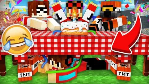 Я ПОЙМАЛ ГРИФЕРА В ЛОВУШКУ НА ДНЕ РОЖДЕНИЯ В МАЙНКРАФТ | Компот Minecraft смотреть онлайн