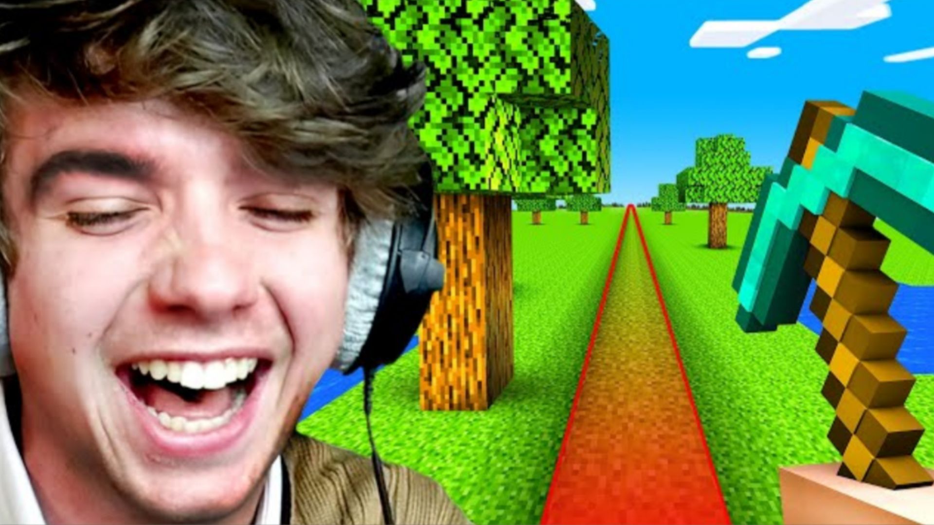 Mr.BEAST (МИСТЕР БИСТ) ХОДИТЬ МОЖНО ТОЛЬКО ПО ПРЯМОЙ В МАЙНКРАФТ, НОВОЕ ВИДЕО ПРО МАЙНКРАФТ 2026 смотреть онлайн