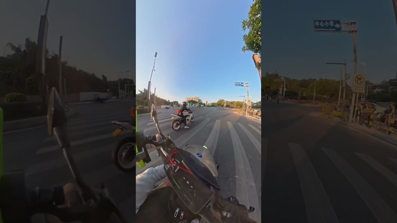 Мотоцикл KOVE 450 кубовый и электроскутер Ninebot E300P MK2 #e300pmk2 #kove450rr смотреть онлайн