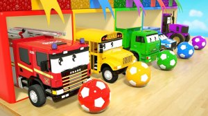 Мультики для мальчиков и девочек - Мультфильмы для детей про машинки - Веселые песенки для детей