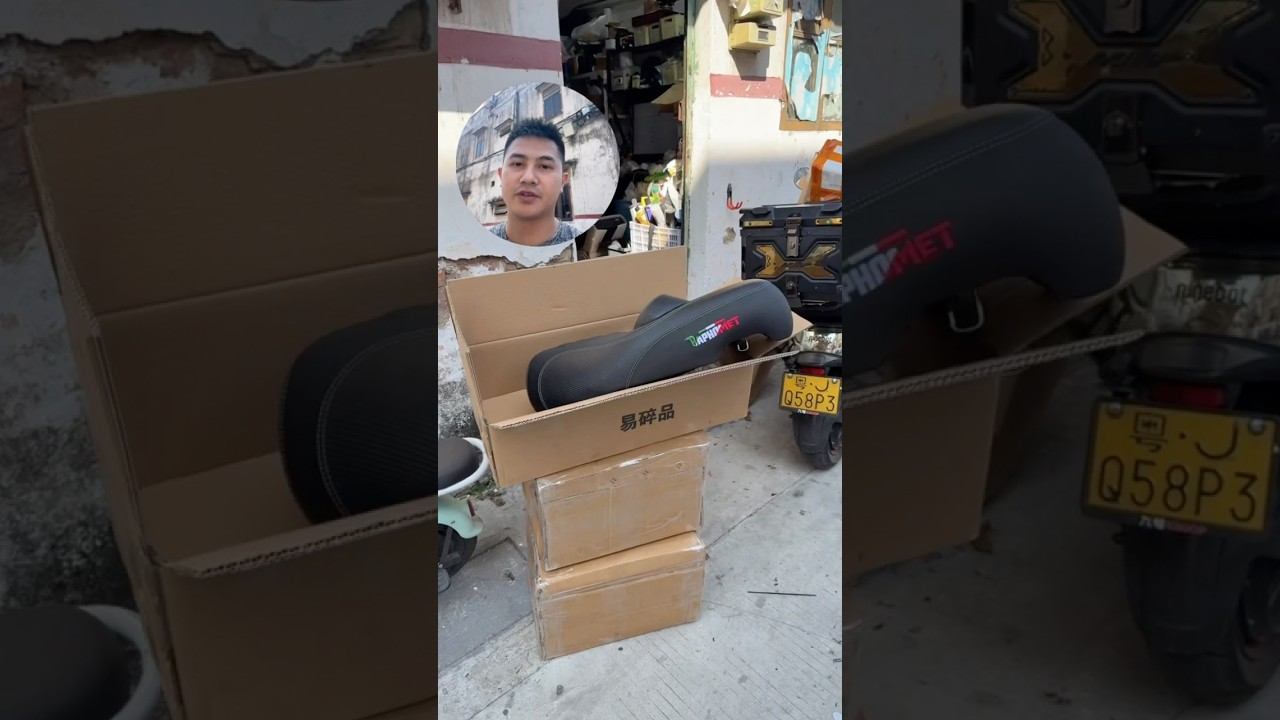 Сидушка с упором хорошего качества для Электроскутера Ninebot M3 95C MAX #ninebot #m395cmax смотреть онлайн