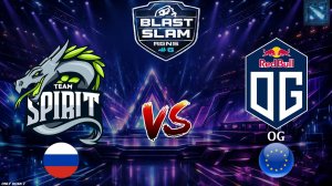 ОДИН В СОЛО ПРОТИВ ДЕВЯТИ! | Spirit vs OG (BO1) BLAST Slam 6