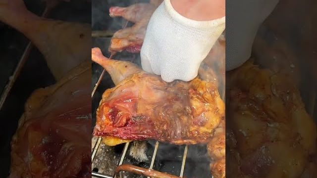 Рис, приготовленный на углях, в Шэньчжэне!