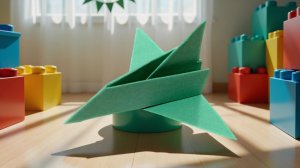Бумажный самолетик оригами