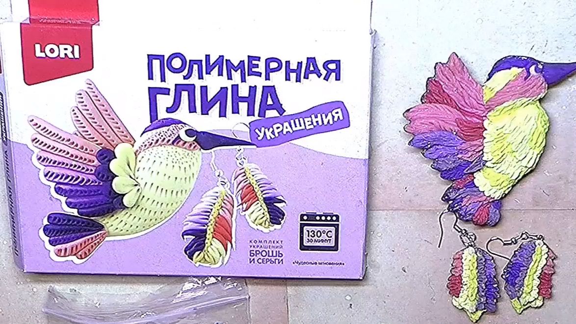 Набор для создания украшений из полимерной глины часть 2