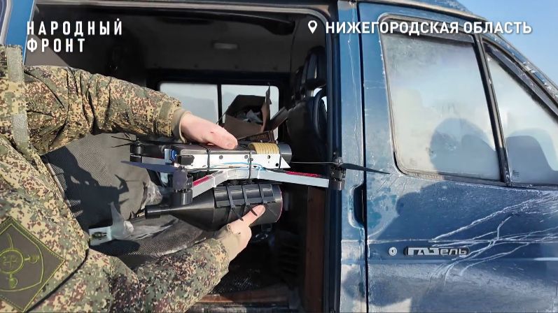 Народный фронт принял участие в тестировании нового дрона смотреть онлайн