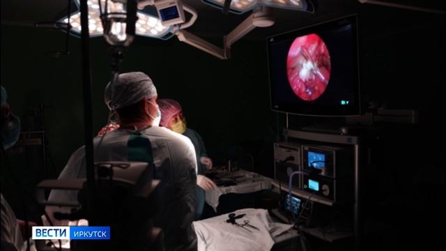 В Иркутской областной детской клинической больнице с помощью малоинвазивных технологий