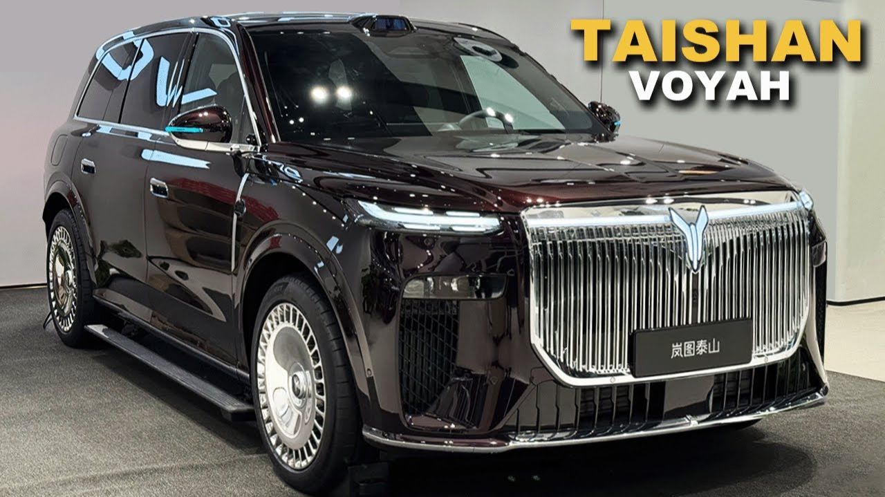 Voyah Taishan - роскошный 6-местный внедорожник с запасом хода 1400 км, полный тур. смотреть онлайн
