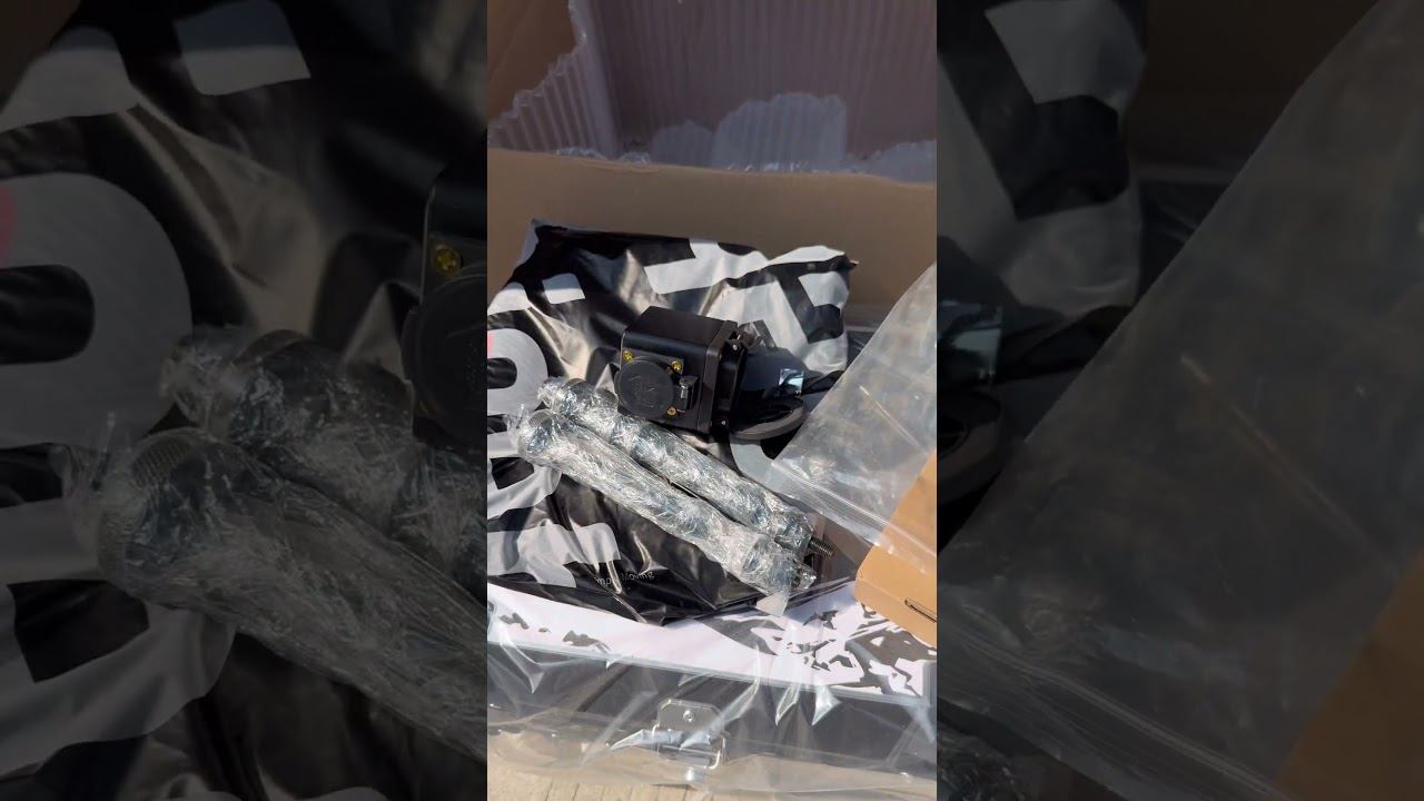 Быстросъемный универсальный кофр 65 литров для электроскутера из Китая #кофр #65l смотреть онлайн