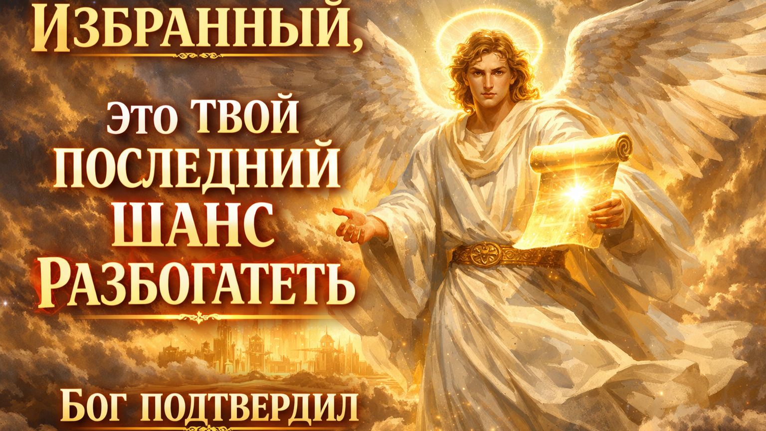 ИЗБРАННЫЙ 💰 ЭТО ТВОЙ ПОСЛЕДНИЙ ШАНС РАЗБОГАТЕТЬ — БОГ ПОДТВЕРДИЛ