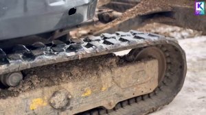 На улице Сморжевского прокладывают новую линию освещения