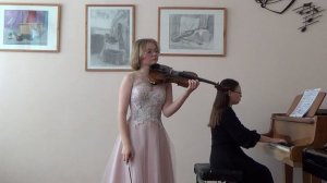 Красина Ольга (скрипка)_А. Глазунов Большое адажио из балета Раймонда