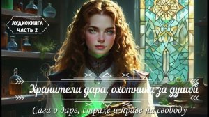 АУДИОКНИГА ПОЛНОСТЬЮ«Хранители дара, охотники за душой» Сага о даре, страхе и праве на свободу Ч.2️⃣