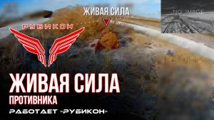 Живая сила противника. «Рубикон» продолжает атаковать пехоту ВСУ в зоне СВО