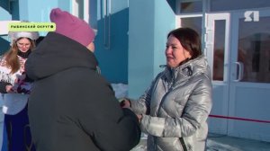 Жителям поселка Каменники в Рыбинском округе вручили ключи от новых квартир