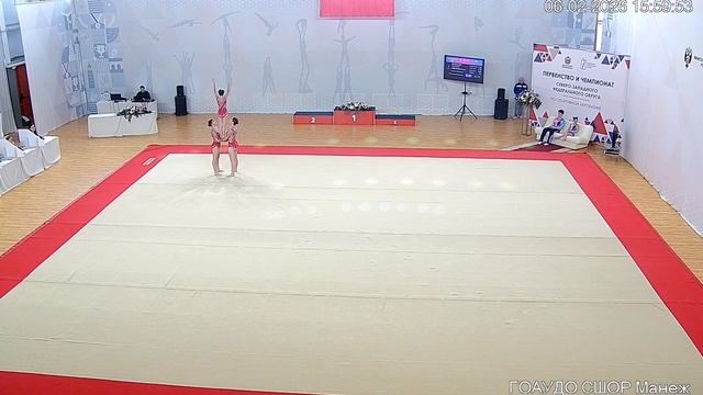 Акробатика СЗФО 2026 ||Блохина, Киселева, Бычкова|| Тройка: 13-19 | Санкт-Петербург — 2 упр. Акробатика СЗФО 2026 ||Блохина, Киселева, Бычкова|| Тройка: 13-19 | Санкт-Петербург — 2 упр.