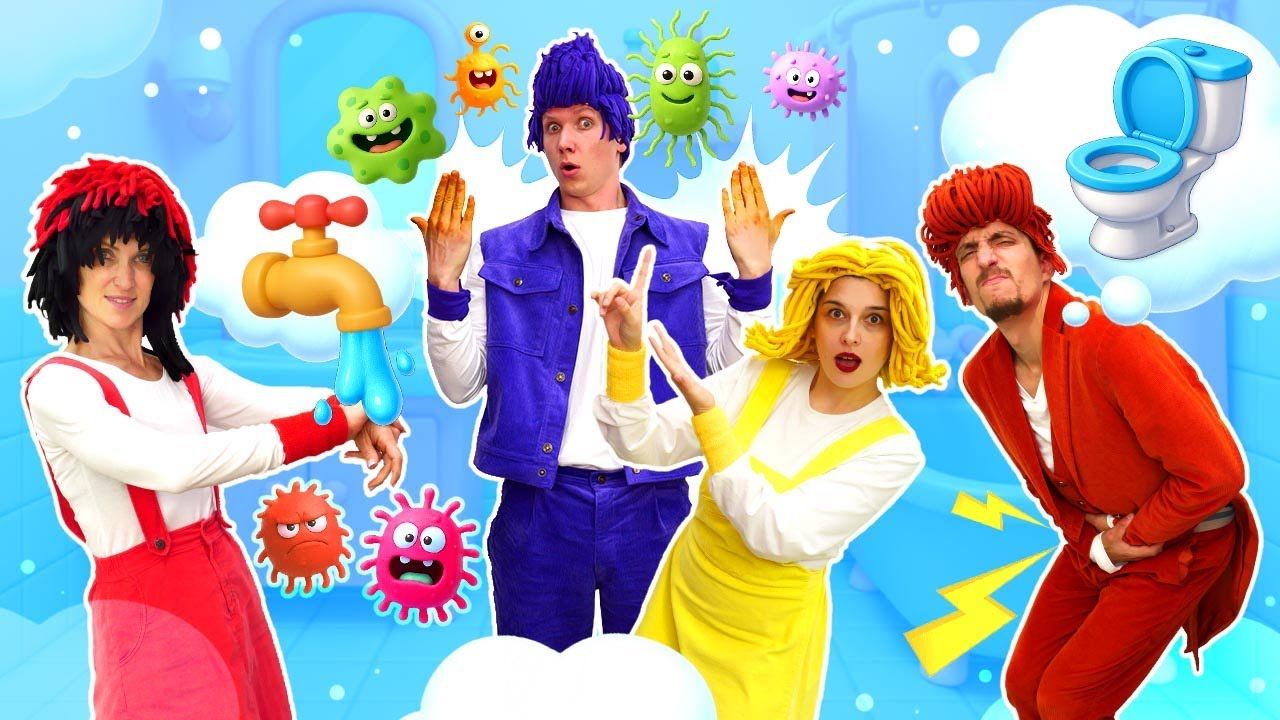 Пальцы не облизывай! Веселые песенки про правила для малышей и профессии смотреть онлайн