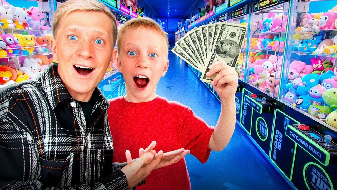 МЫ ПОТРАТИЛИ МИЛЛИОН Что выиграли в игровых Аппаратах? смотреть онлайн