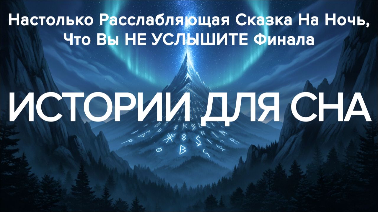 🌙Расслабляющая сказка на ночь ✨ эта история для сна поможет уснуть крепким и глубоким сном