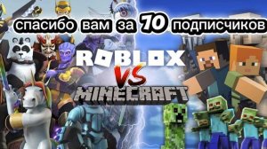 Спасибо за 70 подписчиков🥳🥳🥳🥳🥳