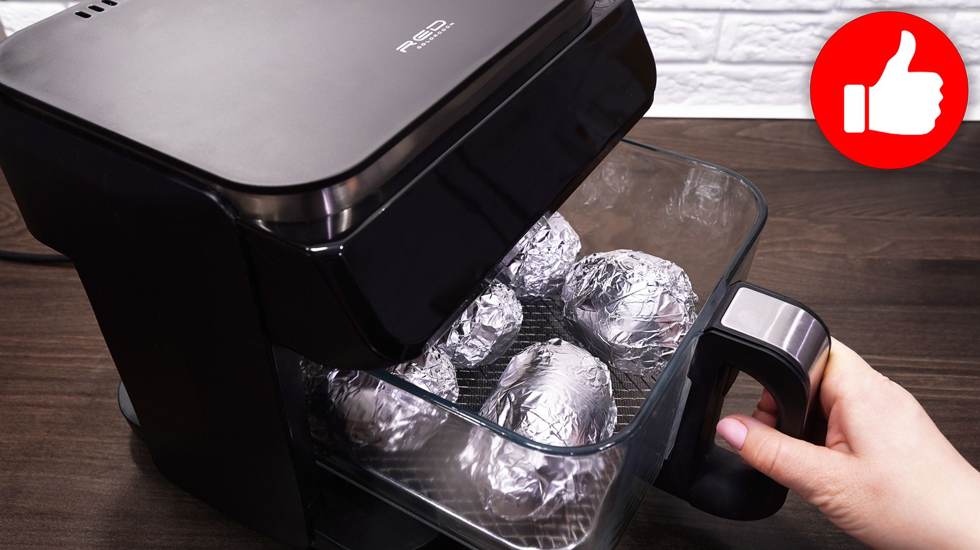 Как же это Вкусно! Крошка-Картошка в аэрогриле! Съедается в один миг! смотреть онлайн