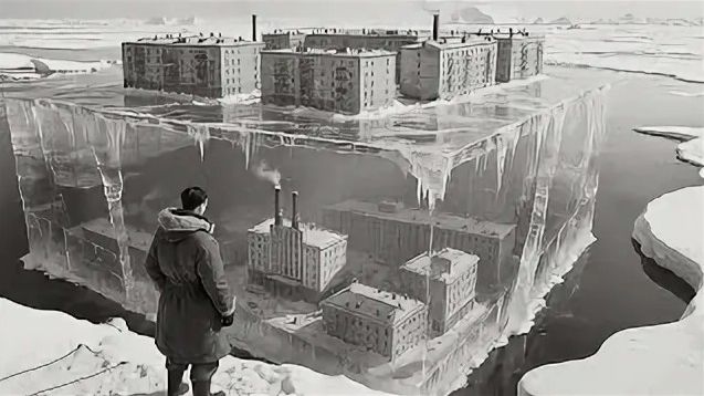 В 1960 году в Антарктиде за ледяной стеной обнаружили город смотреть онлайн