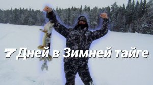 Зимний выезд на НЕДЕЛЮ: ловля трофейной щуки и неожиданный окунь на самоловки