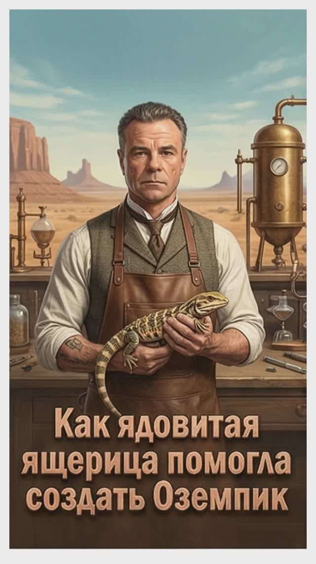 Как ядовитая ящерица помогла создать Оземпик