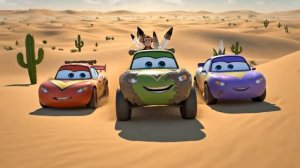 Молния маквин нериальный заезд на монстр-траках красный гонка синий монстр трак маквин против всех