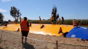 Надувные подушки для установки в грунт от Батутмастер