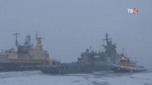 Корвет "Гремящий" завершил дальний поход