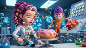 🎬 Зигги и Гигантский Пончик 🌊🍩